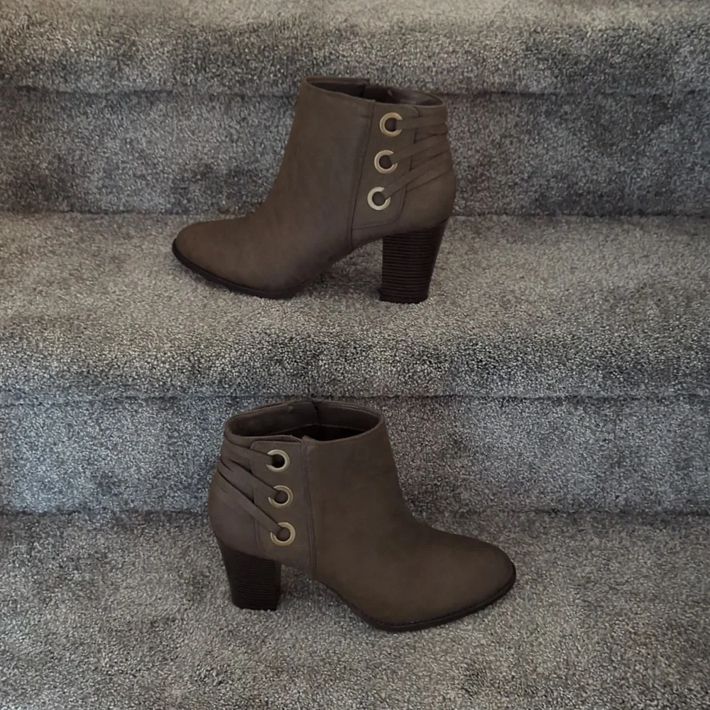INC ankle booties